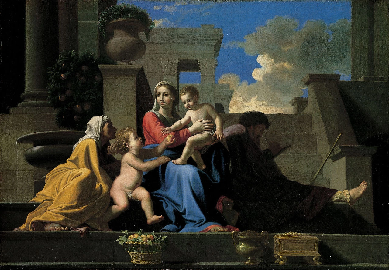 La Sacra Famiglia con Giovannino e Elisabetta - Cleveland Museum